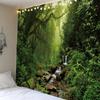 Beautiful Nature Waterfall Tapestry Forest Print Seascape Hippie Wall Hanging Bohemian Wall Tapestry Mandala Wall Decoration