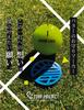 Golf Marker Marker That Brings Good Product LUCK Mizuhiki Concentration Gift the Face Steel 40mm Coral Red To Hat Project [Metal Luck] Name #GOOD