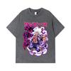 275 GSM Washed T-shirts 100% Cotton One Piece V28 Nika Print Unisex Heavy Cotton T Shirt