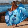 Blue Clues Big Microfiber Beach Towels Quick Dry Towel Sand Beach Towels Pool Towel for Travel Swim Pool Yoga