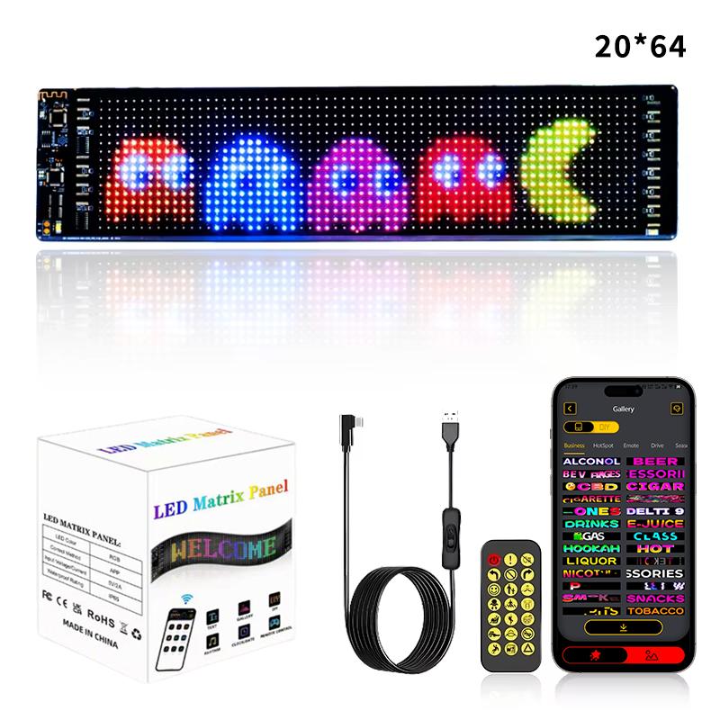 Lumină Ochi de Diavol pentru Mașini 12x59.5CM Ochi LED pentru Parbrizul Mașinii Afișaj LED Lumină Semnalizare Derulabilă pentru Parbrizul Mașinii Camion