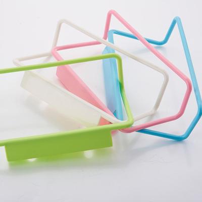 Kitchen Toilet Cabinet Door Towel Sundries Storage Single Trivet Rack Holder