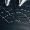 Verte 925 Silver Dew Necklace   un.Silver.212