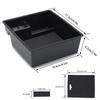 Center Console Organizer Tray For Toyota Fortuner Hilux 2004 - 2012 2013 2014 2015 Armrest Storage Box Container Pallet