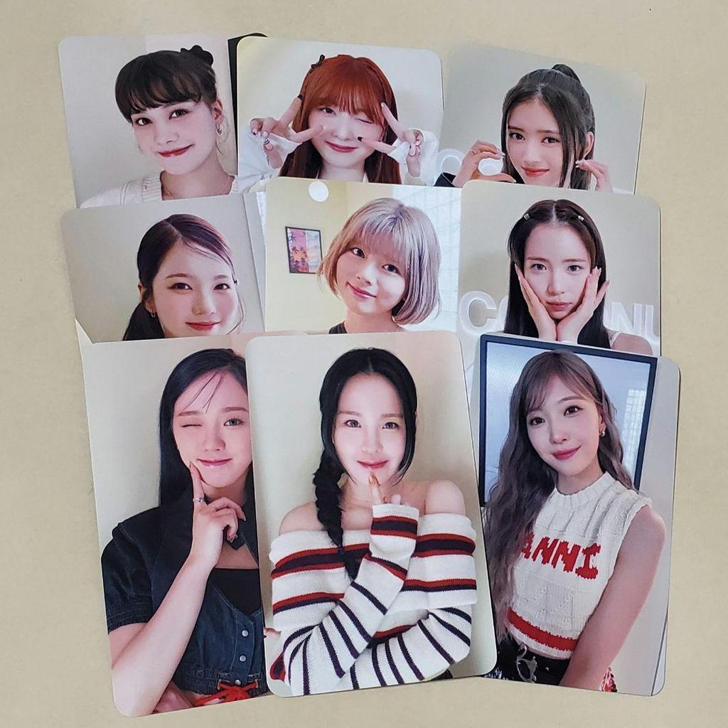 [USED] NiziU coconut Lucky Doll trading card complete set of 9