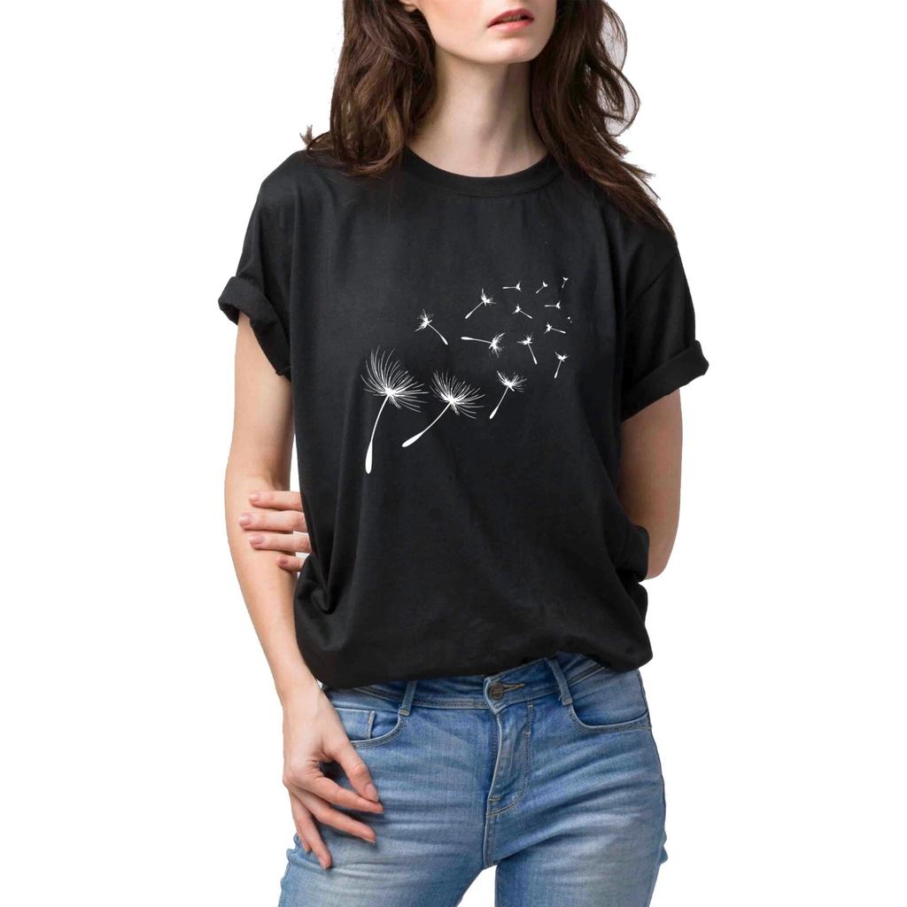 Unisex T-Shirt - Dandelion - Original Summer Apparel Student Couple Gift Girl