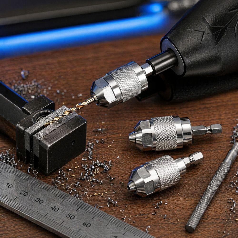 Three-jaw Drill Chuck Adapter Quickly Replace Pneumatic Drill Chuck Repair Work