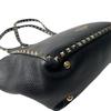 Used VALENTINOShoulder Bag black leather Women