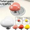 Poignée de toilette, bouton-pression en forme de cœur, réservoir, interrupteur poussoir, décoration de salle de bain, bouton de chasse d'eau, outils pour la maison