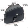 2 Pieces Motorcycle Saddlebag Tool Bag Large Capacity Waterproof Easy Installation