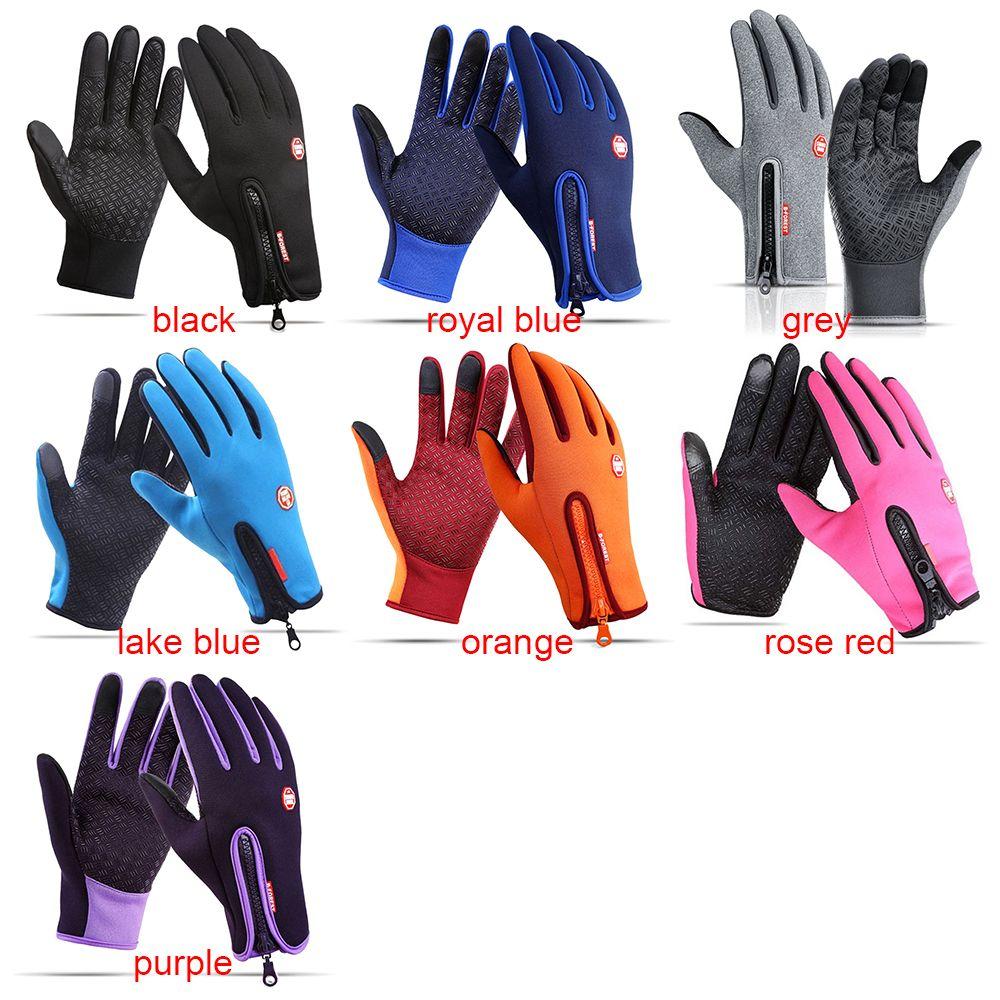 Winter Skiing Windproof Thermal Warm Gloves Touch Screen Mitten Anti-slip Sports Gloves