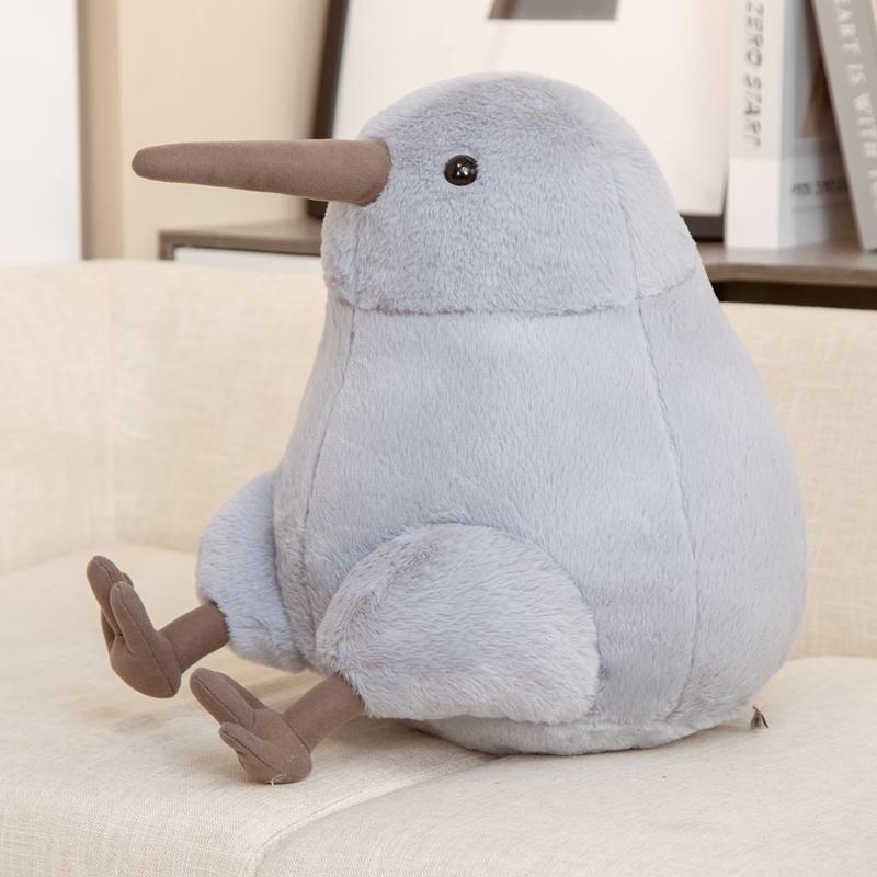 30/40cm Simulation Kiwi Bird Plush Toys Kawaii Kiwi Bird Animals Doll Soft Stuffed Brown Kiwi Pillow Children Birthday Gifts