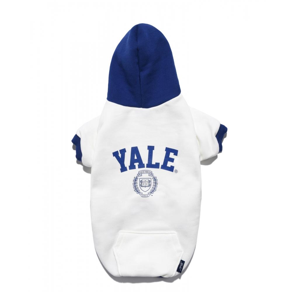 

YALE ARCH EMBLEM DOGGY HOODIE IVORY