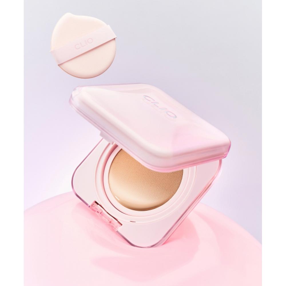Clio New Kill Cover Mesh Glow Essential Cushion Special Set [main Item+refill]