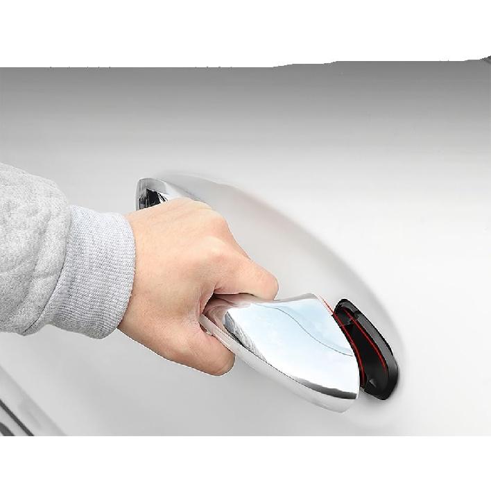 Ochraniacz klamki drzwi samochodu ABS Włókno węglowe Nakładka ozdobna klamki drzwi /Pasuje do Mercedes Benz GLC X254 Klasa C W206 S206 2022 2023 2024 Zewnętrzna część samochodu