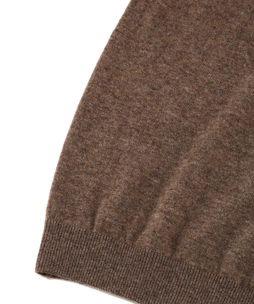 IL CORSO Cashmere Mock Neck Knit Brown Iesw5F502W2