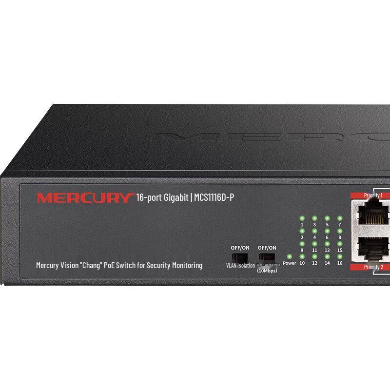Mercury 16-Port 100M PoE Switch