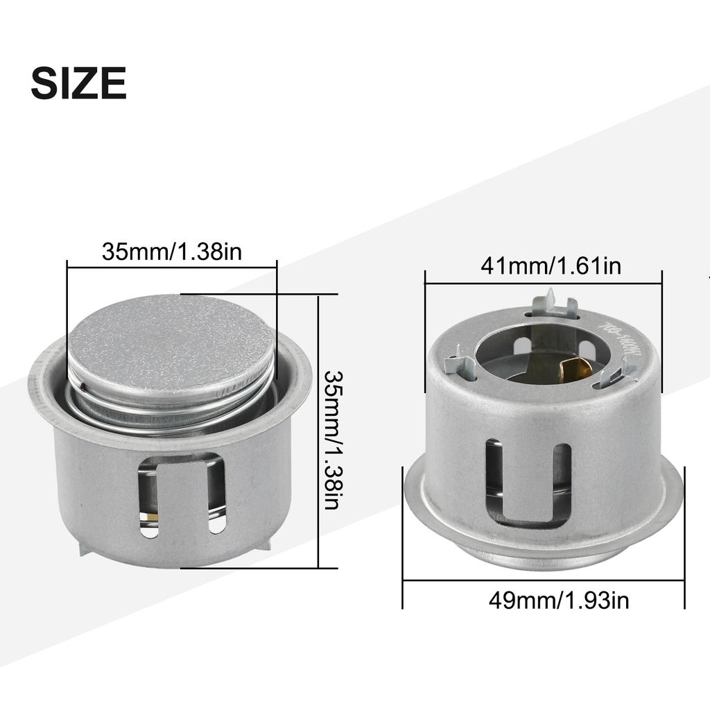 49mm Temperature Limiter Magnetic Controllers Center Thermostat Magnet Round Temperature Limiter For Rice Cooker