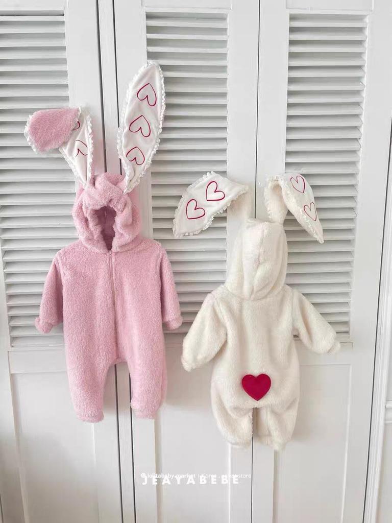 Feestelijke Baby Romper: Herfst/Winter Volle Maan 100-Dagen Viering Gewatteerd Jumpsuit