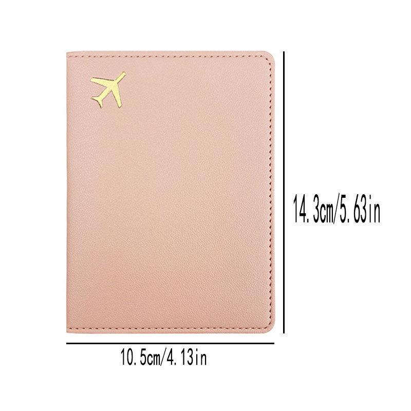 PU Leather Multi-color Passport & Document Organizer with Business Card Holder
