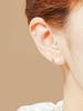 Minimalpiercing 14K Mother-Of-Pearl Flower Piercing Earrings