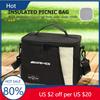 FJR5   Portable Thermal Lunch Bag Insulated Case Camping Dinner Bag For Mercedes Benz AMG A B C E S G Class A180 CLK CLA GLE GLC W212