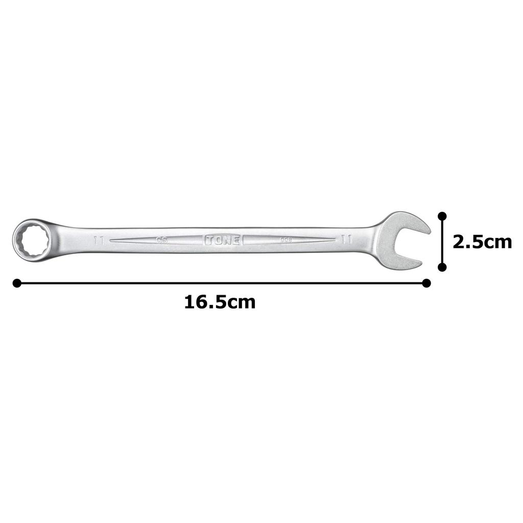 TONE Ringmaulschlüssel 11 mm Breite CS-11,