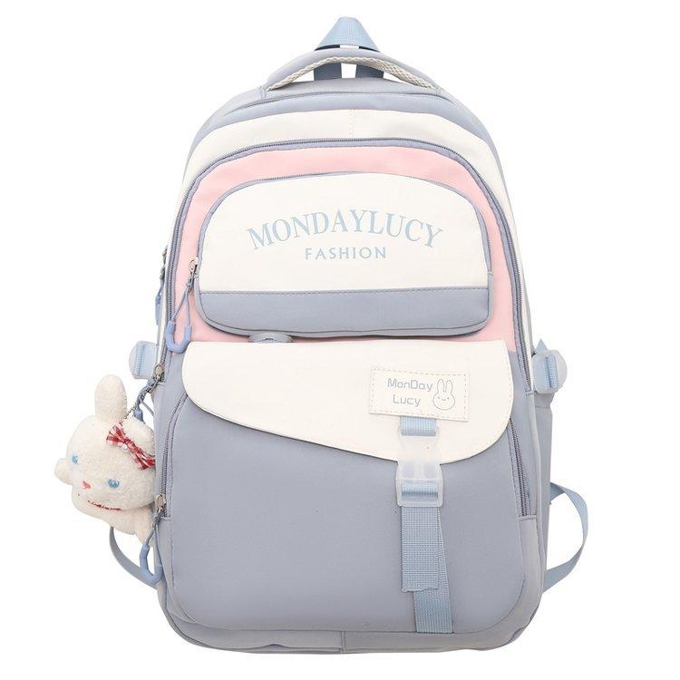 

Шкільний рюкзак. Рюкзак для учнів старших класів 000 синій