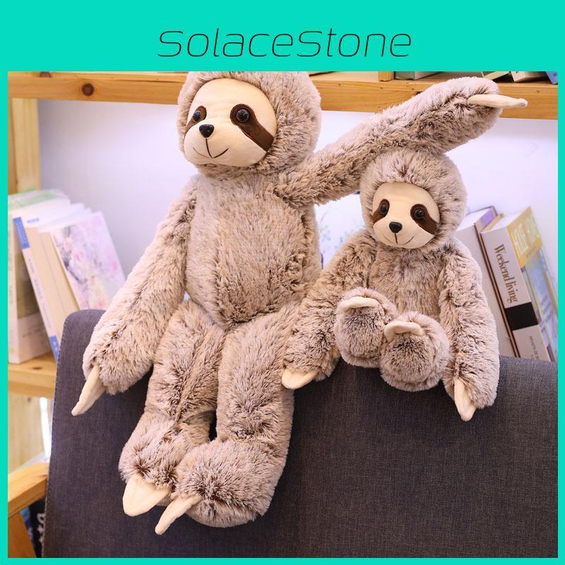 Adorable 50/70cm Sloth Plush Stuffed Toy Animal Soft Doll Perfect For Kids Gifts
