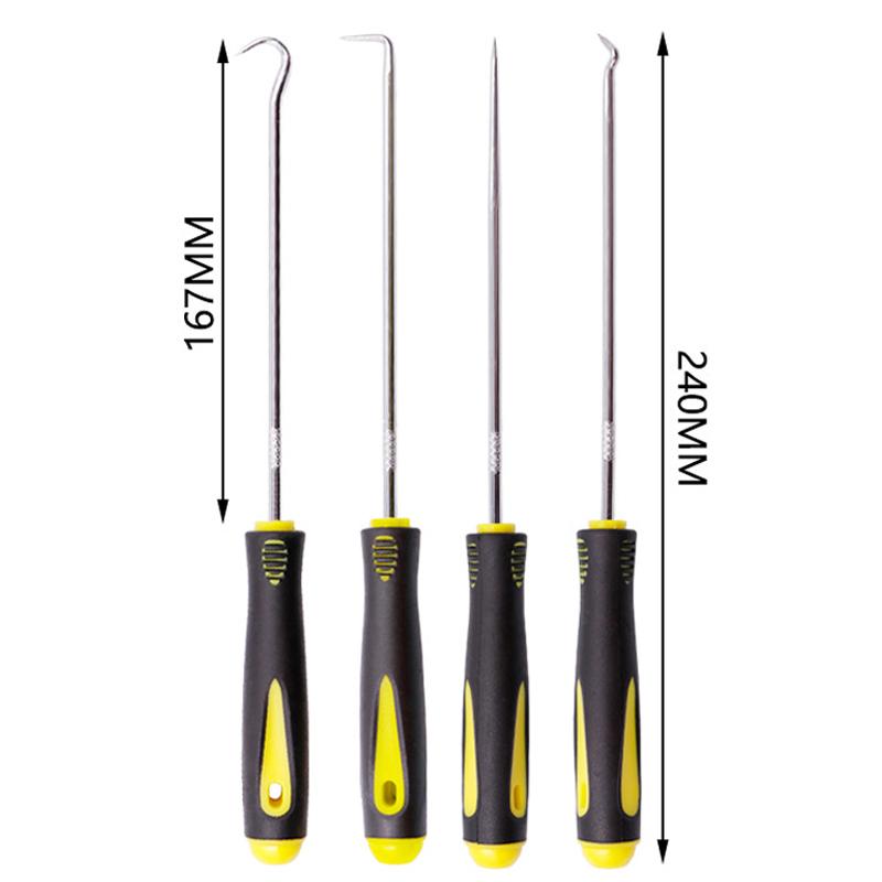 Car Oil Seal Puller Screwdrivers Set Long Pick Hook Set Gasket Puller Pick Tools for Removing Car Auto SealTools