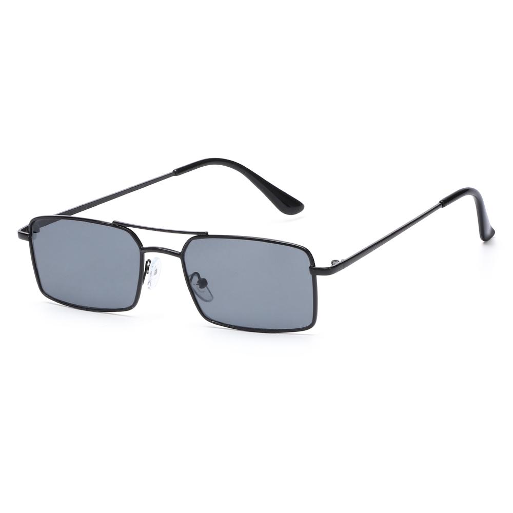 1PC Unisex Rectangle Sunglasses  New Ocean Lens Candy Colors Retro Classic Fashion Small Metal Eyewear Vintage Glasses