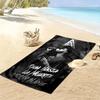 Name Custom Anuel AA Print Beach Towel, Large Soft Quick Dry Towel for Beach Camping Swimming
