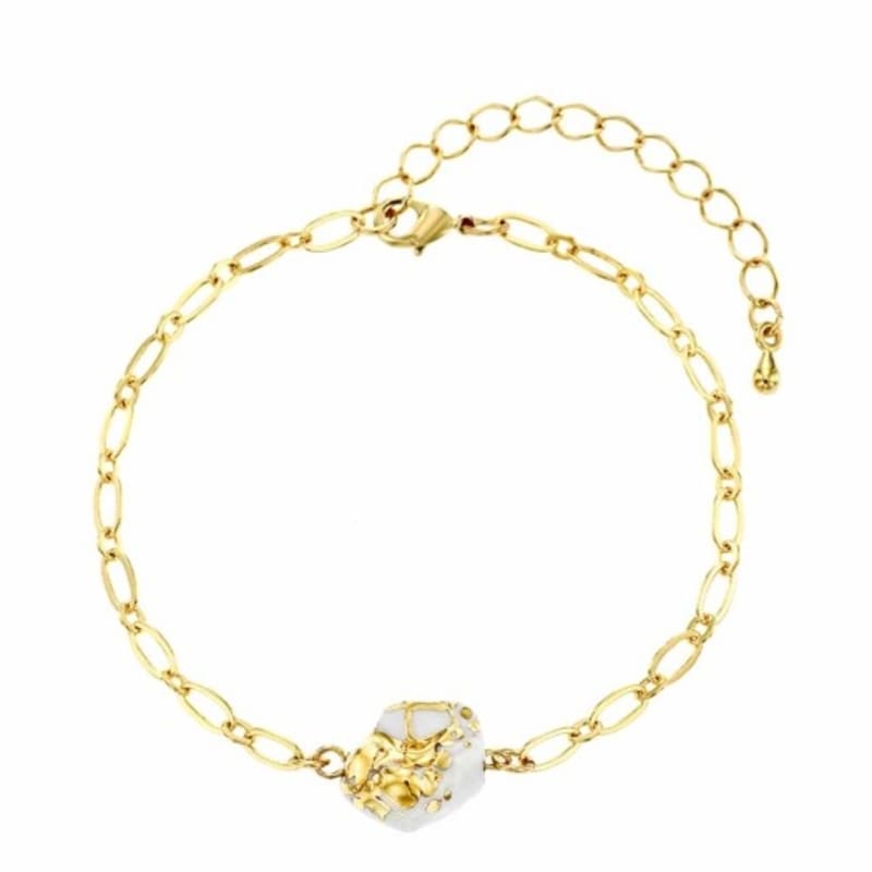 

cerabonito 2019 GEMSTONE CERAMIC BRACELET (WHITE) white