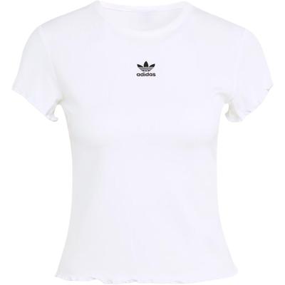 Originals Essentials Curved Hem Round Neck Slim Fit Comfortable T-Shirt Women Tops KE1107