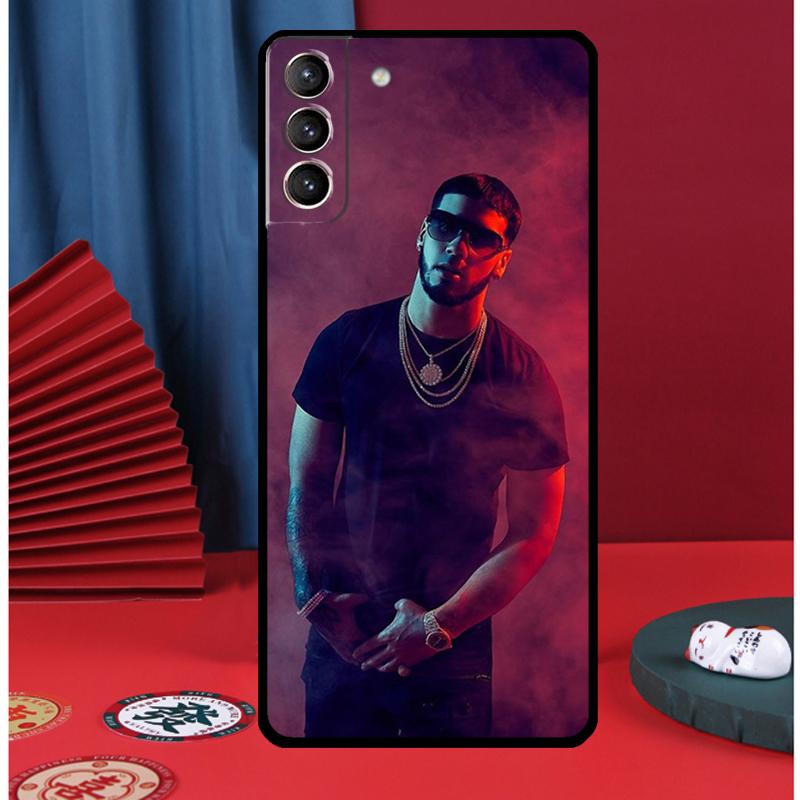Rapper Anuel AA Phone Case For Samsung Galaxy S25 Ultra S9 S10 S20 S21 FE S22 S23 Plus S24 Ultra Back Cover
