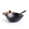 DUMIK Schmiedeeiserner Antihaft-Wok