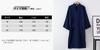 RANGEL Pajamas for Men and Japanese Style Yukata Breathable Relaxed After Plain Size L ASHE Women, Loungewear, Sleepwear, Jinbei,
