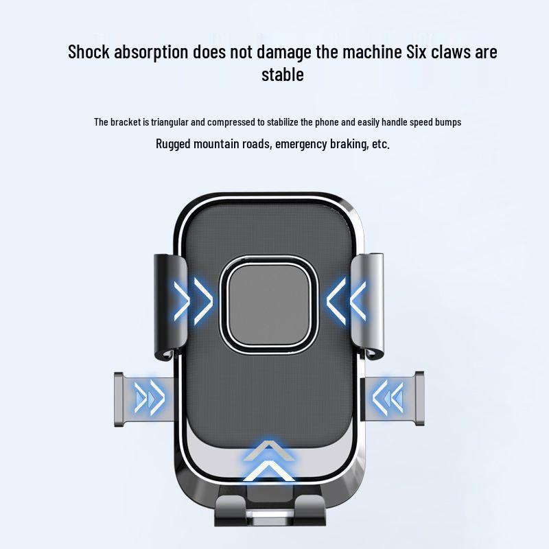 Shockproof Automatic Lock Motorcycle & Bicycle Phone Holder