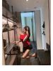 Director Du's Simple & Charming Summer Knitted One-Shoulder Slim-Fit Korean Style Women's Top