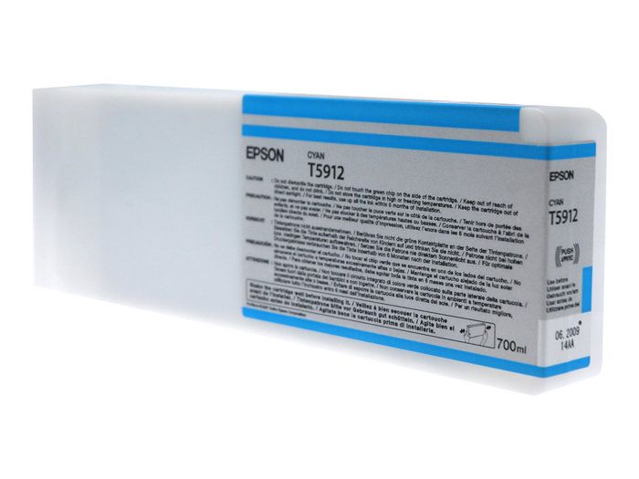 EPSON Cartouche Jet D'encre UltraChrome T5912 - Cyan - Jet D'encre