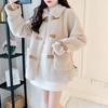 Fur All-in-one Imitation Lambswool Coat for Women Petite Short Autumn and Winter Korean Style Loose and Versatile Top