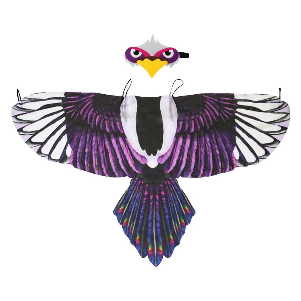 Cape Soft And Flexible Headwear Cosplay Costume Party And Dress Up COSplay Decorated Bird Cape