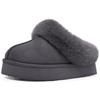 Fashion Kidmi Women's Slippers New Fuzzy Platform Slippers Women Comfortable Winter House Shoes with Memory Foam Women's Cotton slippers