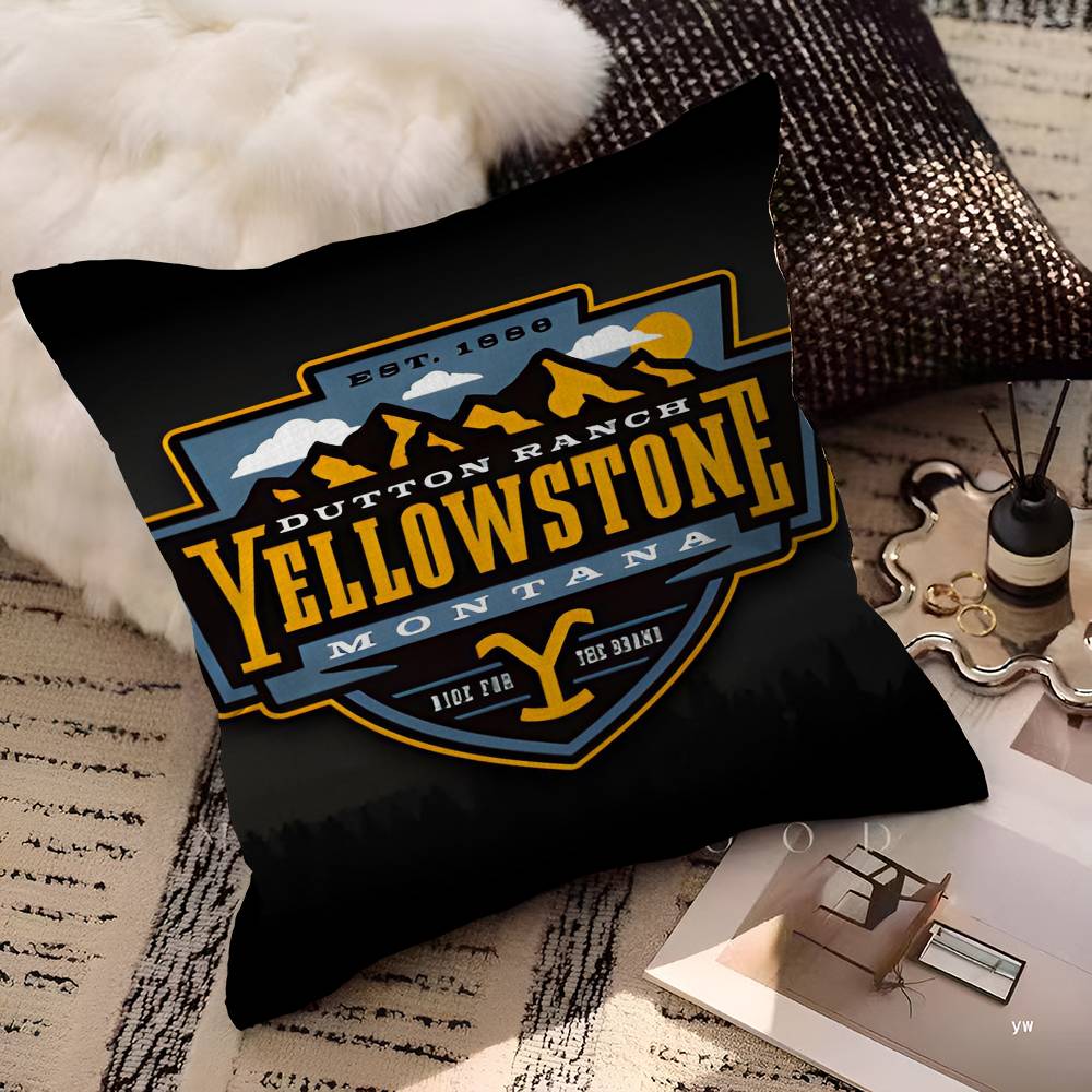 Yellowstone Dutton Ranch Pillow Cover For Bedroom Room And Living Room Sofa Decorative Cushion Cover