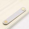 Artificial Leather Nordic Kitchen Wardrobe Cabinet Environmentally Soft Drawer Handle Leather Handle Door Pulls Furniture Knobs