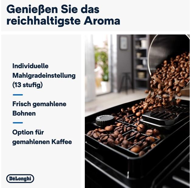 Кофемашина DeLonghi ECAM 222.20.B Magnifica Start