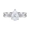 925 Sterling Silver Flower Ring Set with 1.5 Carat Zircon, Stackable Wedding Jewelry for Women - European & American Style