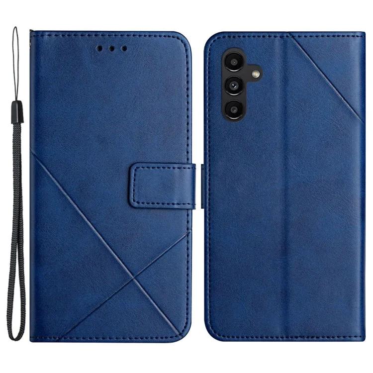 

For Samsung Galaxy A35 5G Phone Cover Imprinted Anti-fall Leather Wallet Stand Case