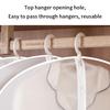 Thickened Washable Clothes Hanging Dust Cover Cover Suit Coat Transparent Fully Enclosed With Zipper Clothes Storage Bag