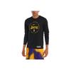 Nike Maglietta a maniche lunghe con logo moda FW24 Los Angeles Lakers Uomo top Nero HF0770-010